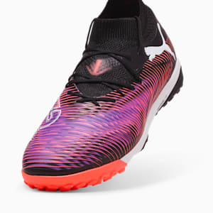 Chaussures de soccer à crampons FUTURE 8 PRO Cage Homme, PUMA Black-PUMA White-Glowing Red, extralarge